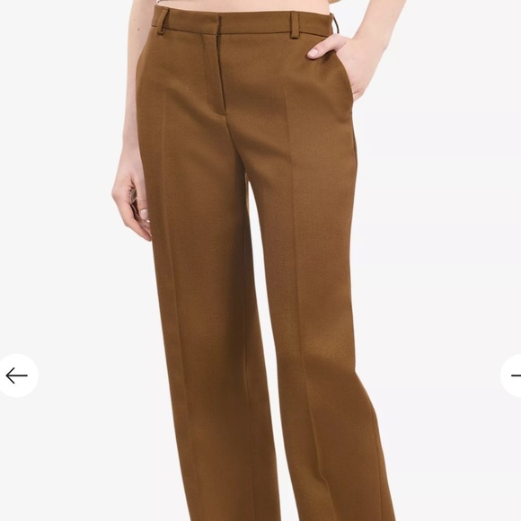 THE KOOPLES
Pressed-creases straight-leg mid-rise wool trousers- US 2 - FR 34 - Picture 2 of 8